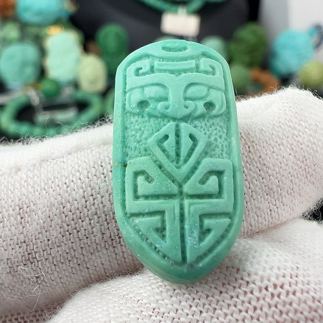 绿松石未镶嵌绿松石主播万丽