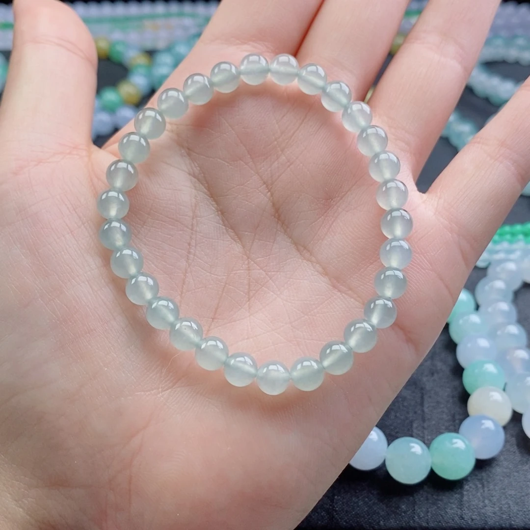 未镶嵌手串翡翠珠宝