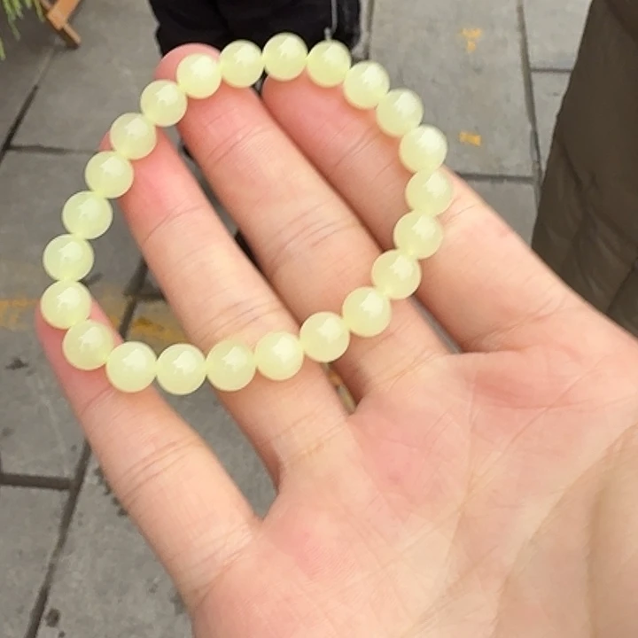 和田玉（黄玉）未镶嵌手链