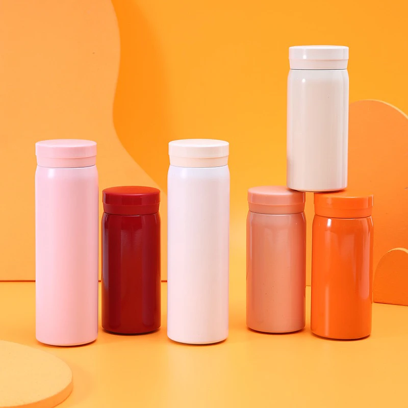 直饮保温杯口袋杯200ML/300ML小容量便携式水杯可爱保温杯