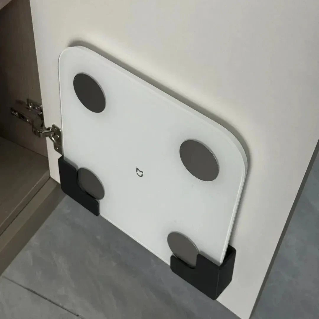 适用小米通用打印壁挂体脂收纳收纳电子m家起泡胶家用窗帘体重秤