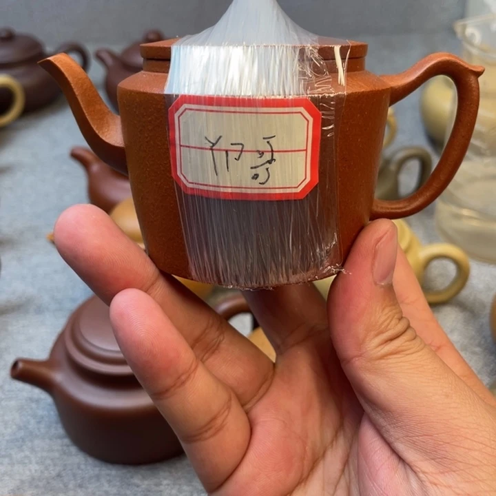 紫砂茶壶Y**?全手工宫灯链接