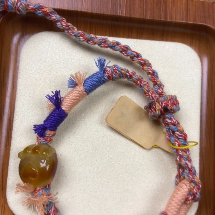 吊坠橄榄核福利小猫爪手串