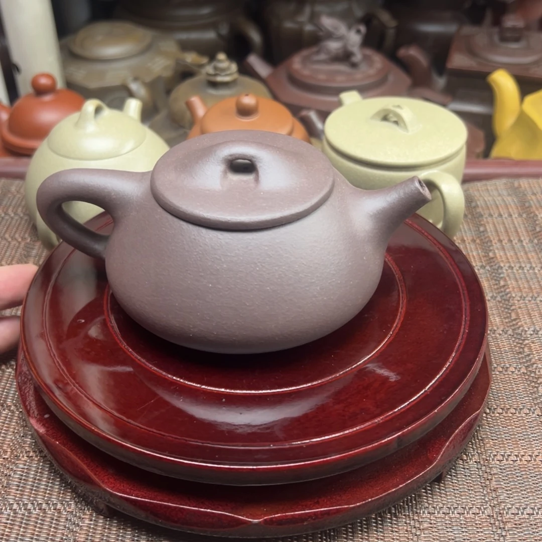 紫砂茶壶宜兴原矿紫砂壶200毫升容量