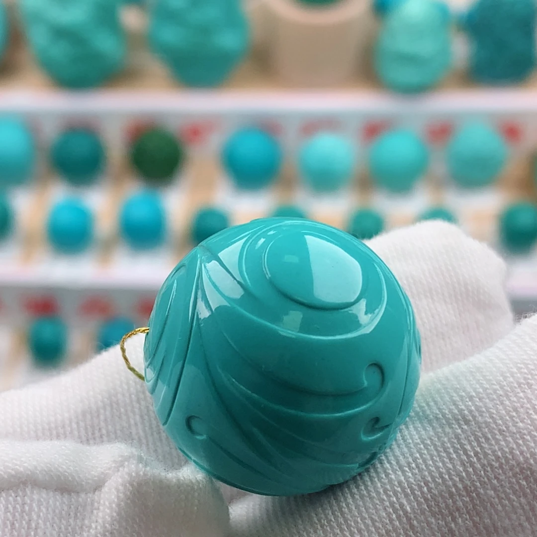 绿松石未镶嵌配饰