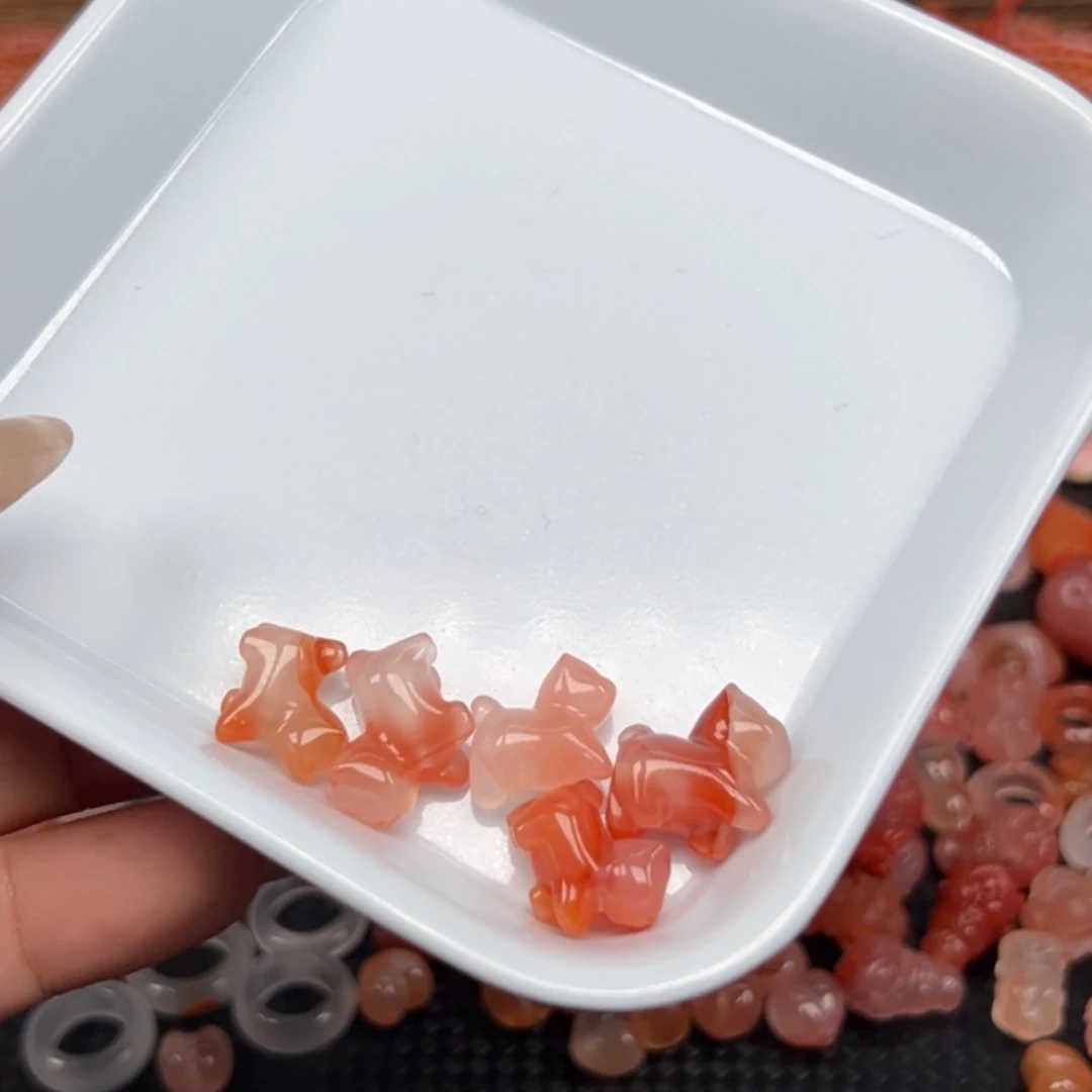 南红玛瑙未镶嵌吊坠(不含链)