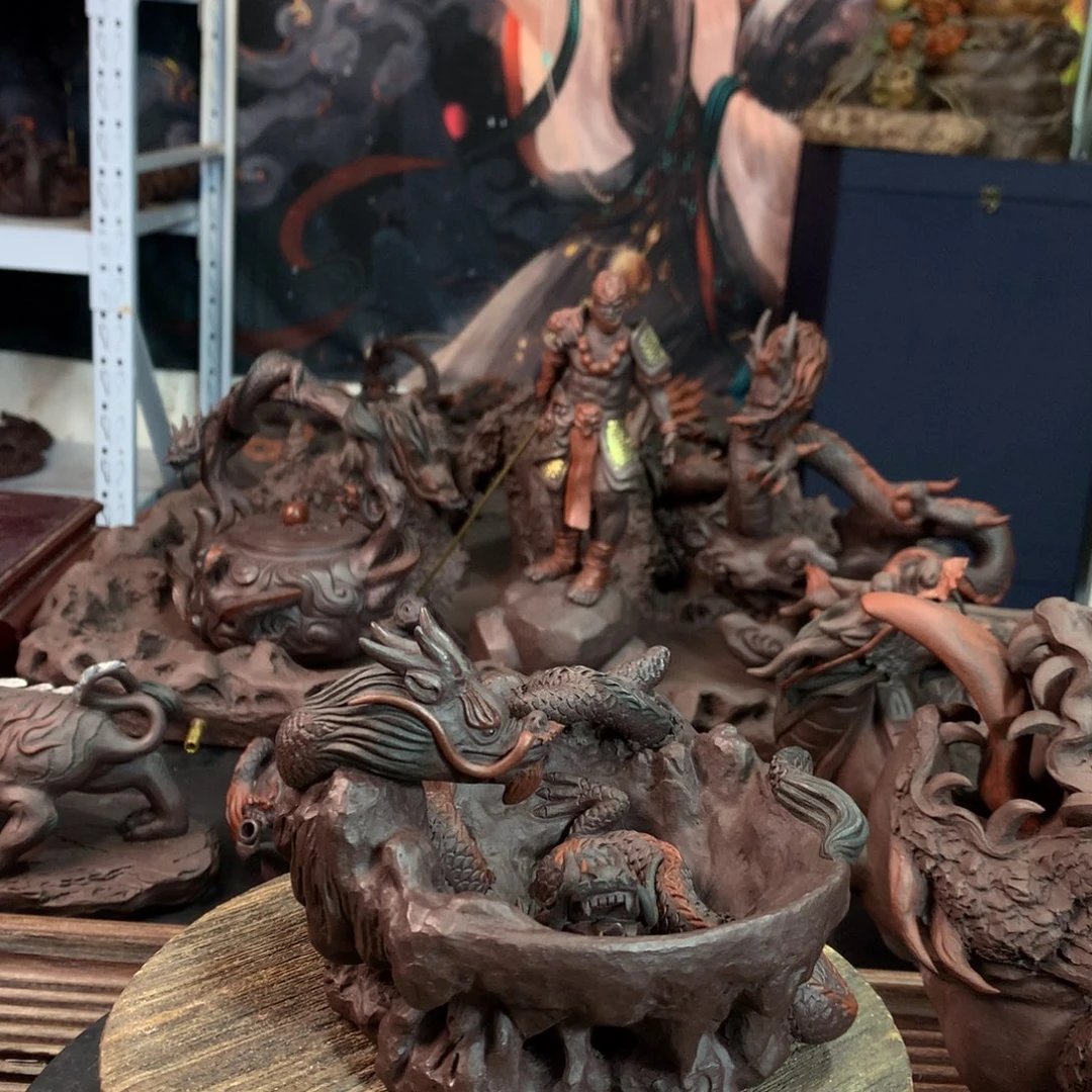 【闪购商品】紫砂全手工艺品有限公司半**词