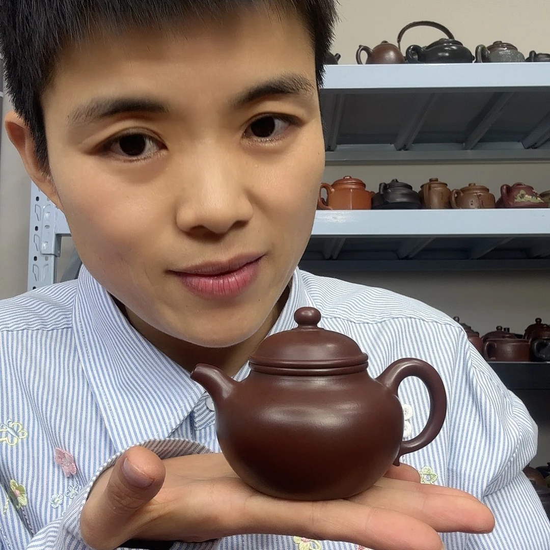 紫砂茶壶民间手艺人全手工制作