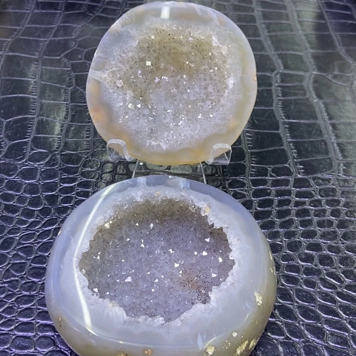 叔****水晶珠宝半成品未镶嵌聚宝盆