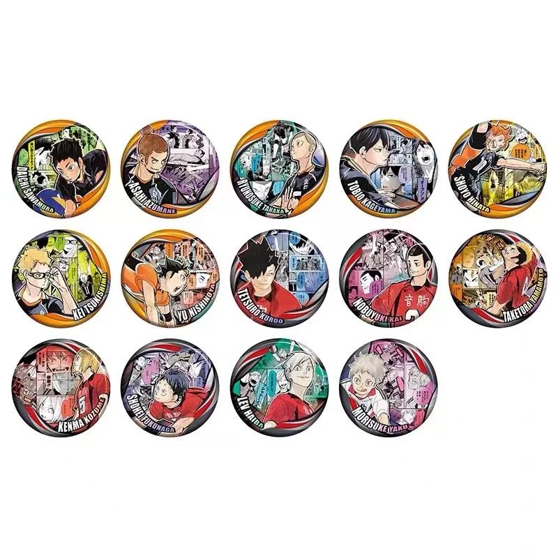 排球少年三弹回忆吧唧 盲抽 日本动漫周边正版