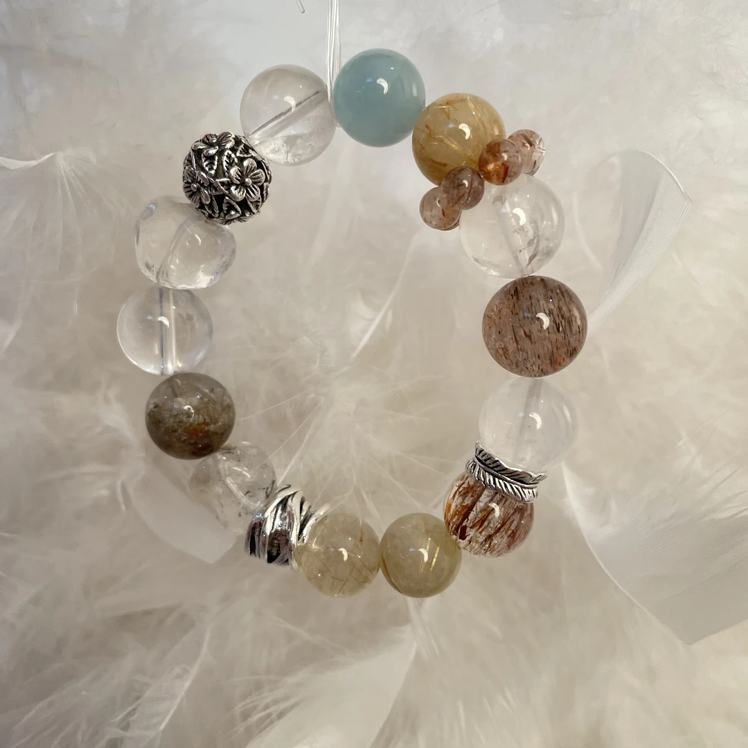 {琼华}重工原创设计款成品高品质珠子水晶手作