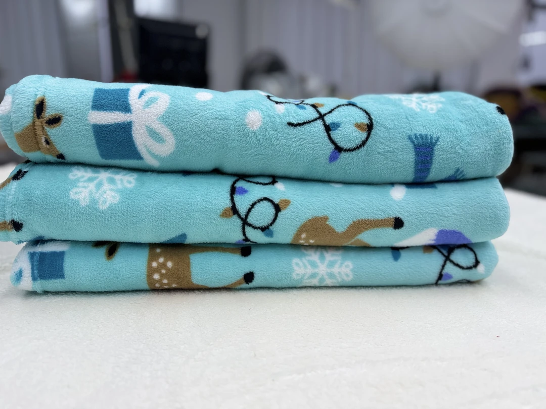 26浅绿条纹珊瑚绒毯子冬季加厚客厅沙发毯盖毯搭毯毛毯床单TZ75