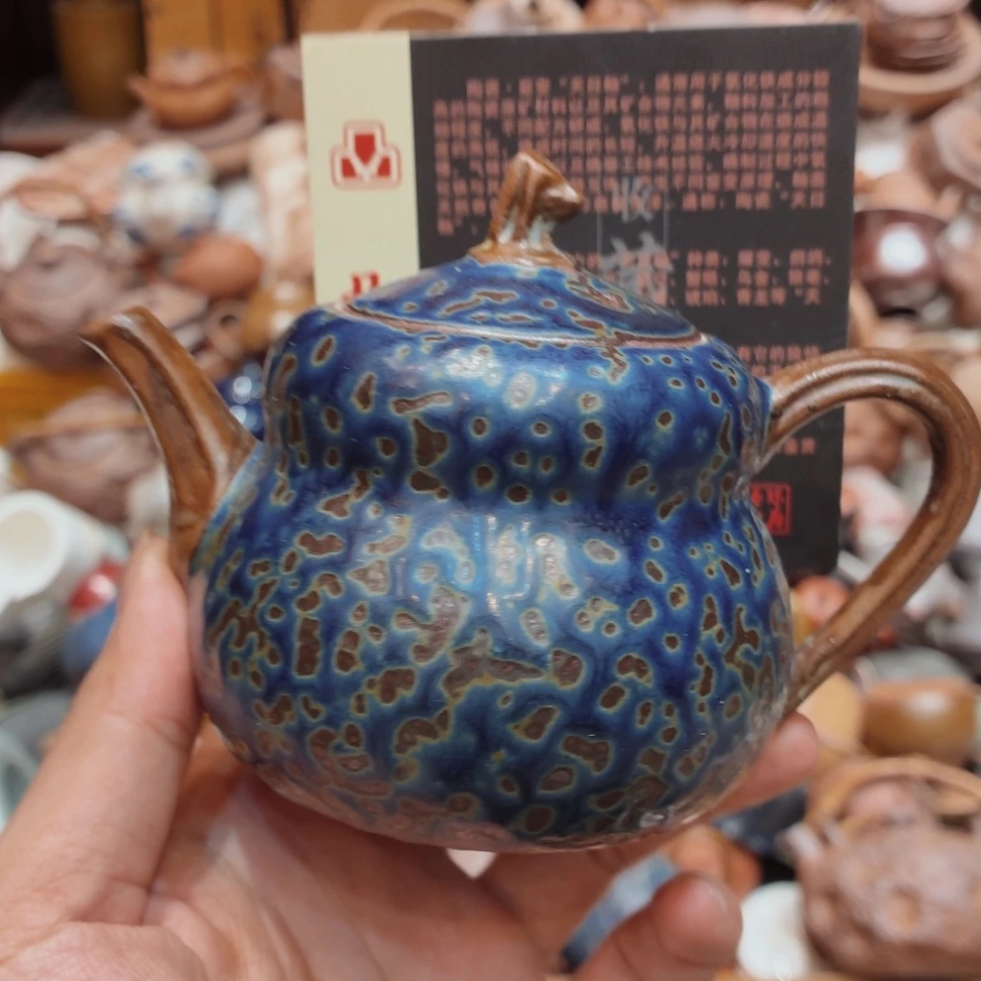 柴烧老岩泥高温茶器皿