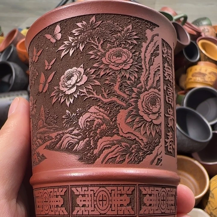 茶杯紫砂全手工紫砂