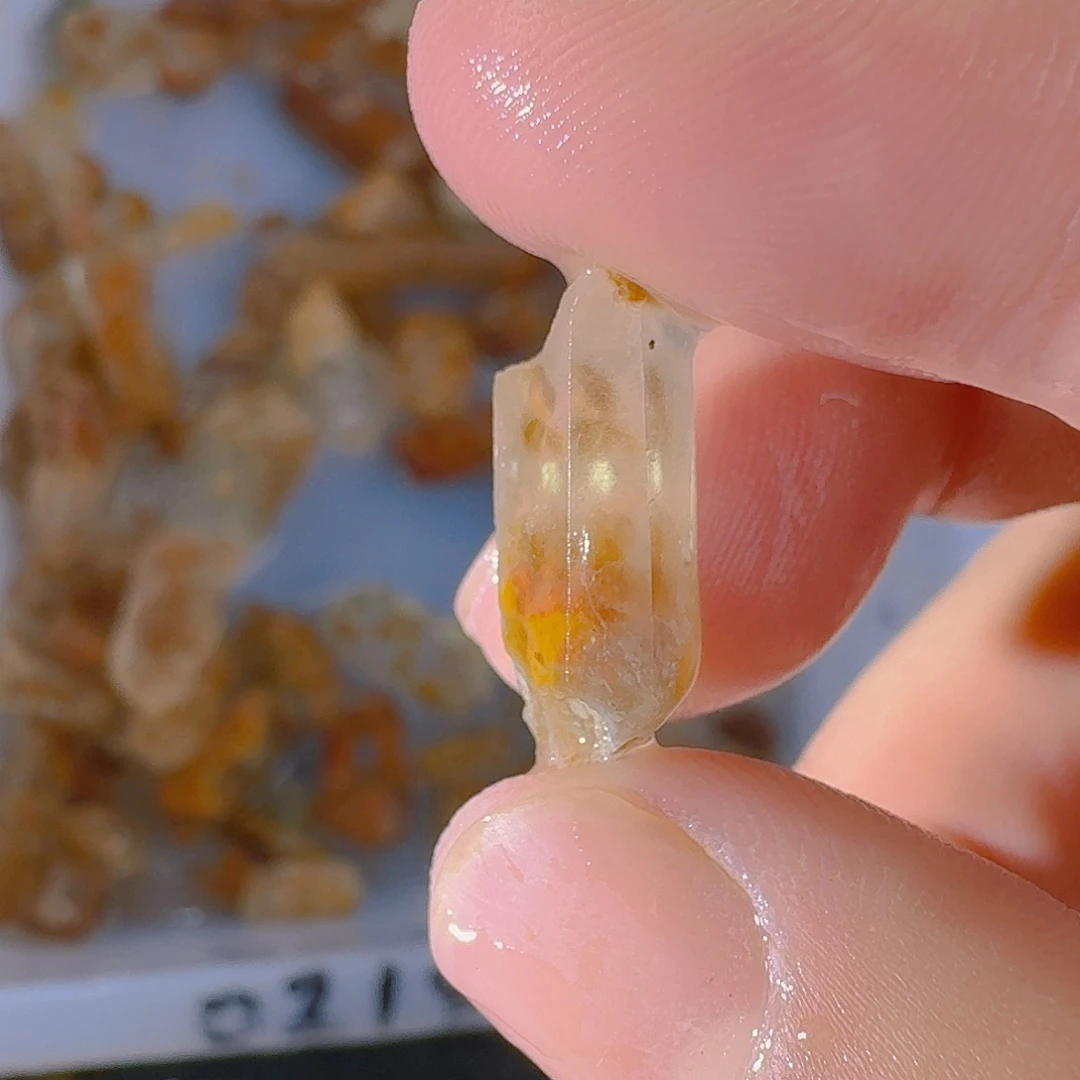 未镶嵌珠宝半成品水晶毛*