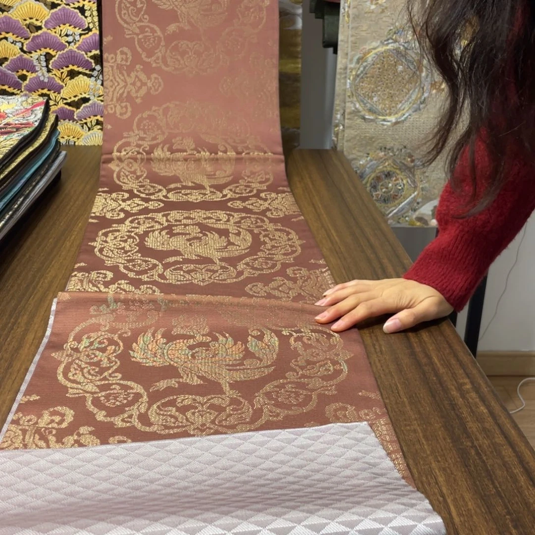 织绣90 唐锦西阵织桌旗