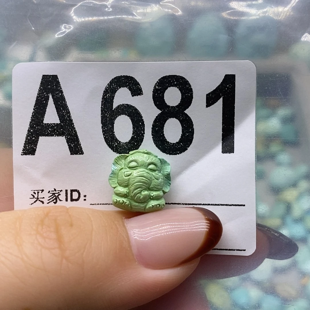 未镶嵌绿松石绿松石配饰定制