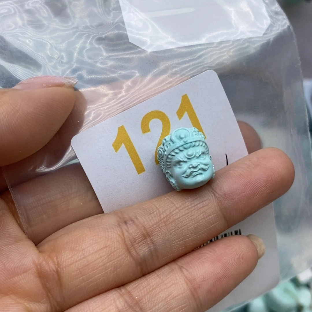 未镶嵌绿松石珠宝奇石