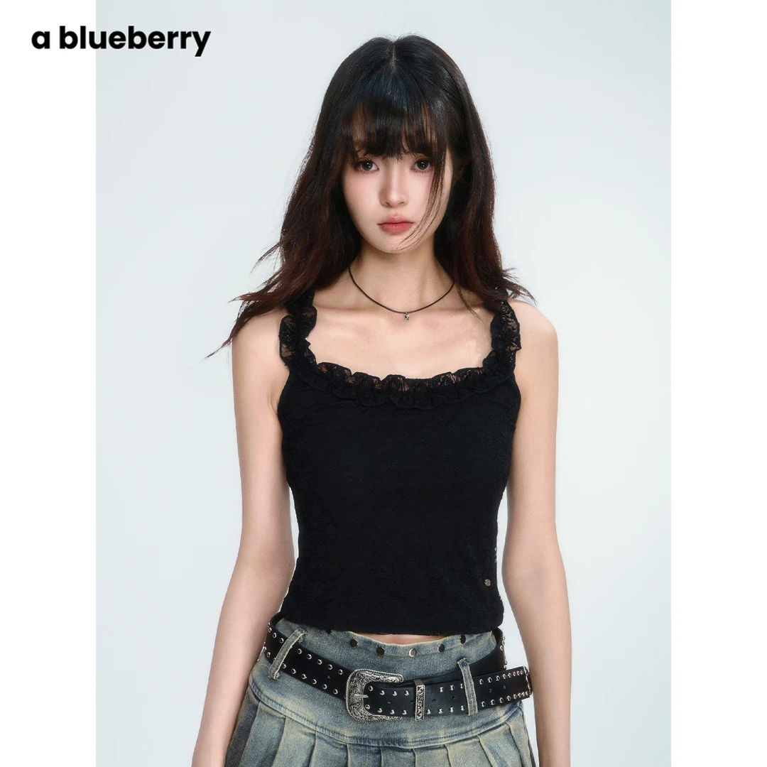 ablueberry 蕾丝边吊带背心女夏新款外穿设计感修身无袖BL0903531