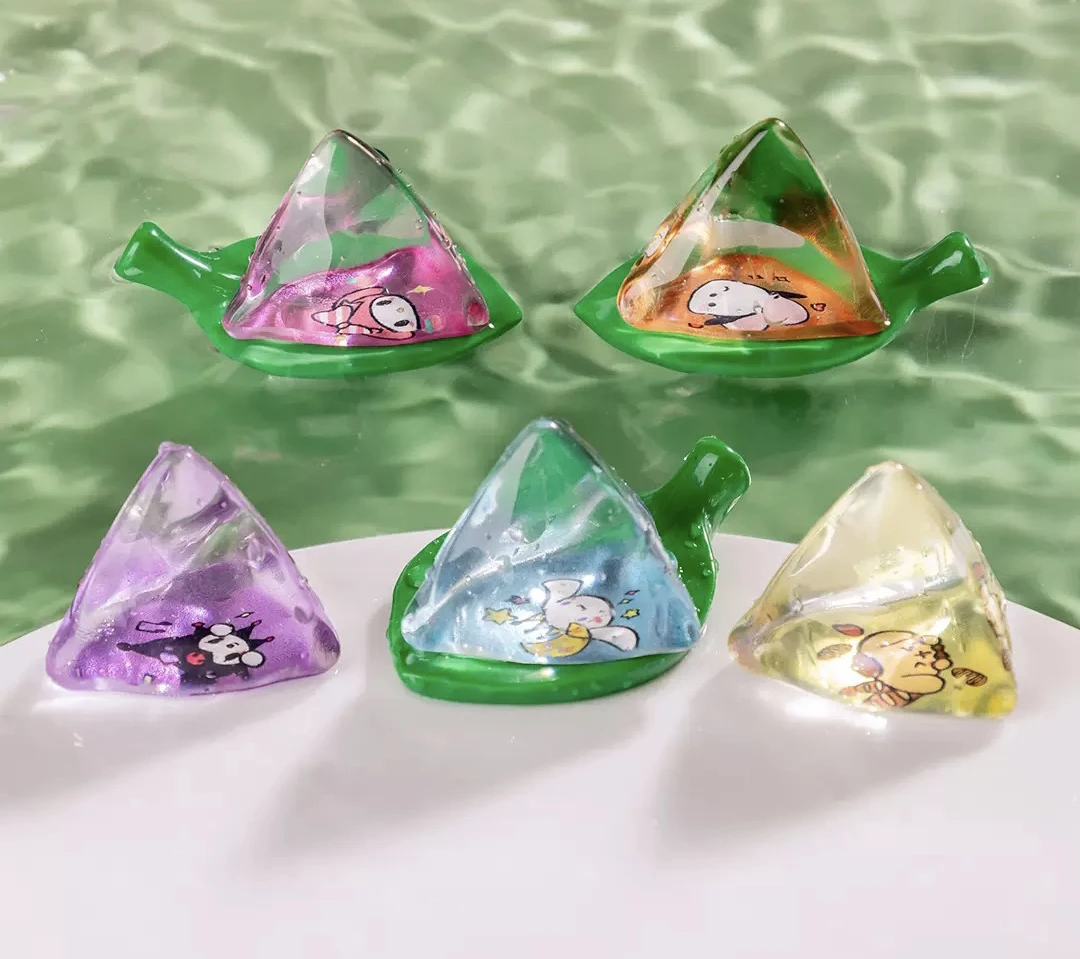 【对对碰】端午三丽鸥网红大粽子DIY摆件玻璃工艺品可爱创意