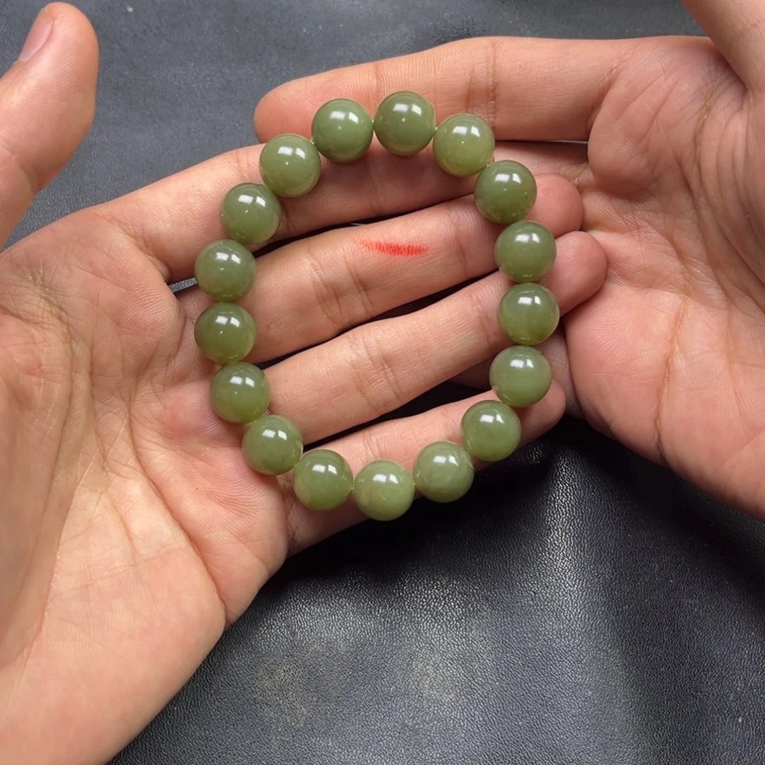 和田玉颈饰未镶嵌多样性钢板料新疆金山矿青黄口卡12货头