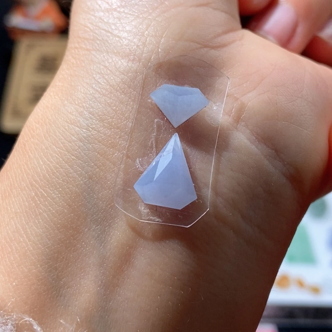 定制翡翠未镶嵌翡翠19.6×9.9×4.4