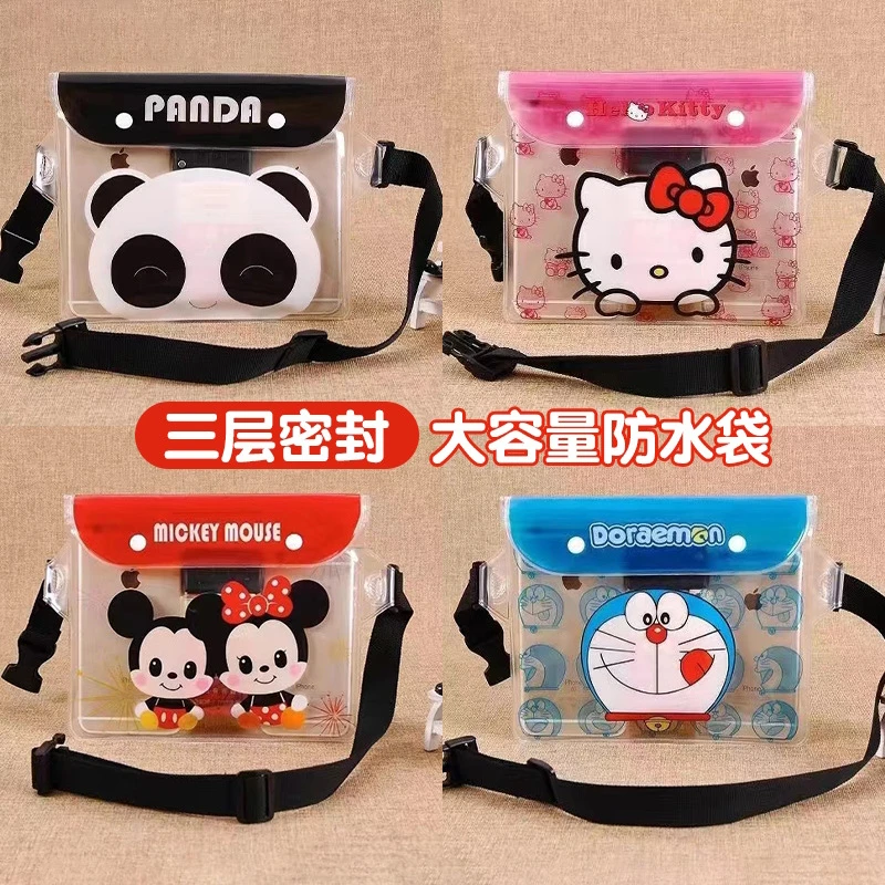 手机防水腰包可触屏游泳海边玩水密封潜水漂流收纳防水袋收纳袋