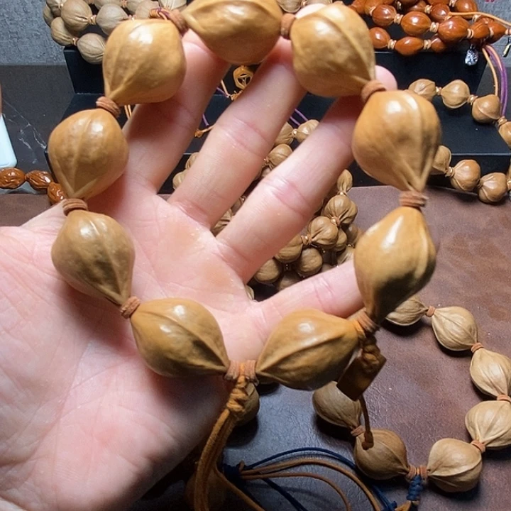 橄榄核手串/手链蒜头23