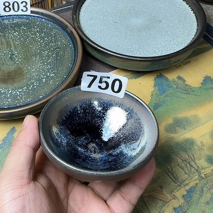 茶盏建盏杯主人杯龙窑柴烧