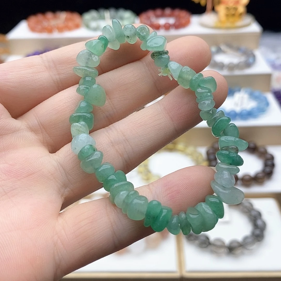 未镶嵌手链水晶东陵玉碎石手链