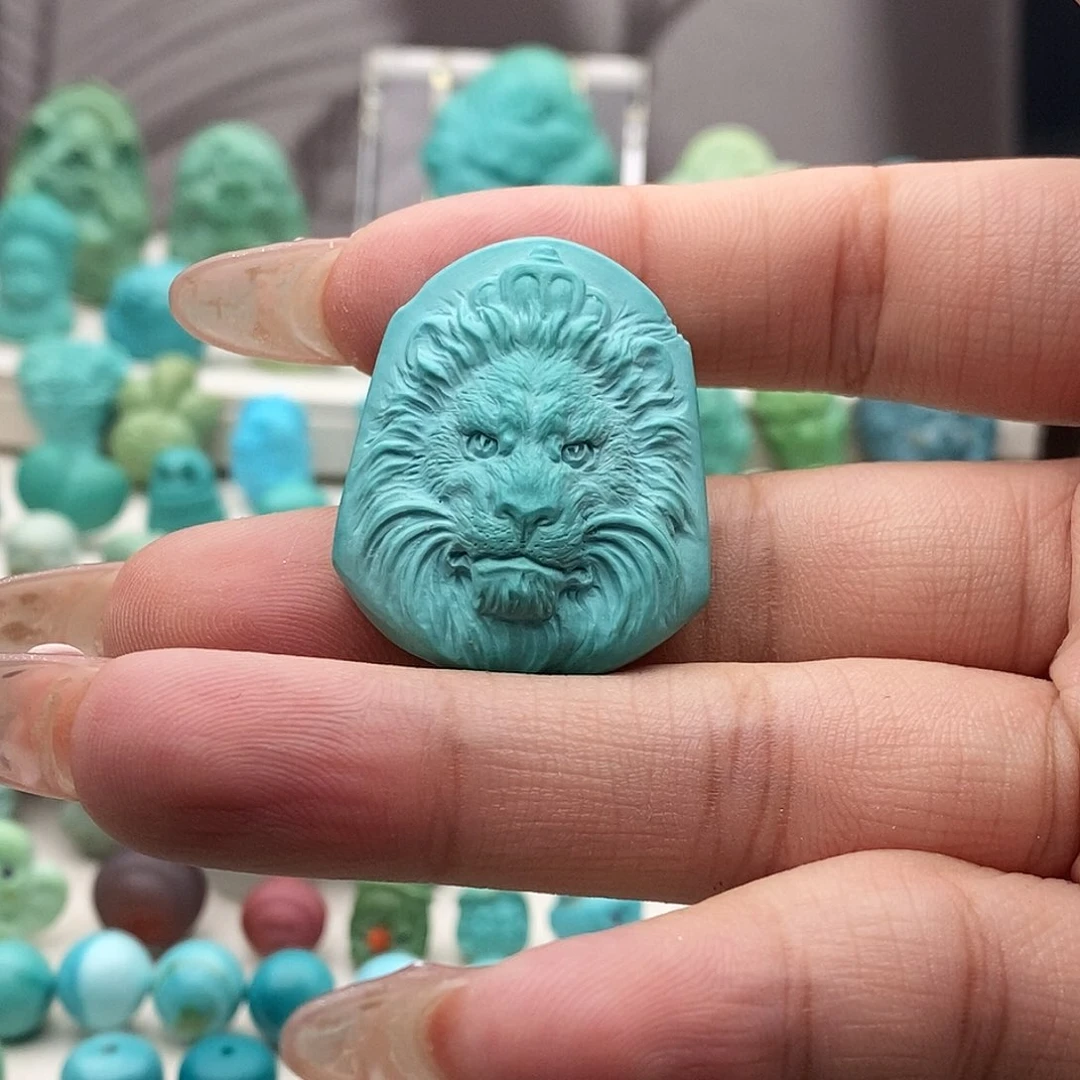 绿松石未镶嵌饰品