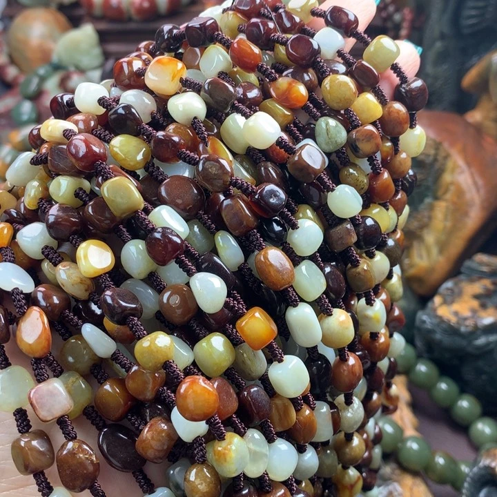 岫岩河磨玉（透闪石质玉）把件未镶嵌