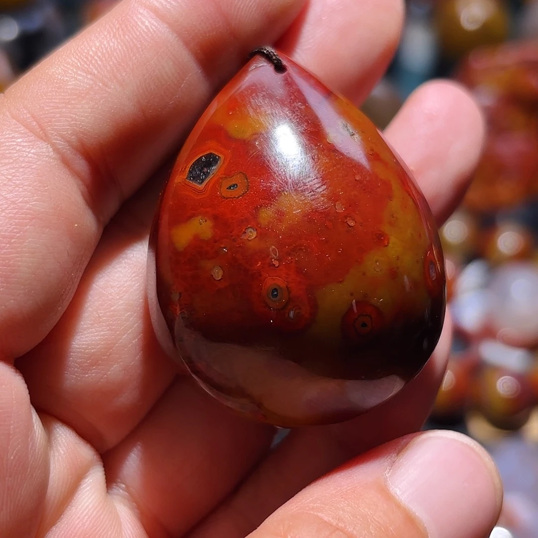 玛瑙/玉髓吊坠(不含链)未镶嵌