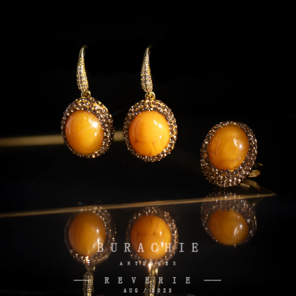 铜合金仿水晶耳饰 【5009】周年珍藏英｜经典原标克拉款CrownFrett