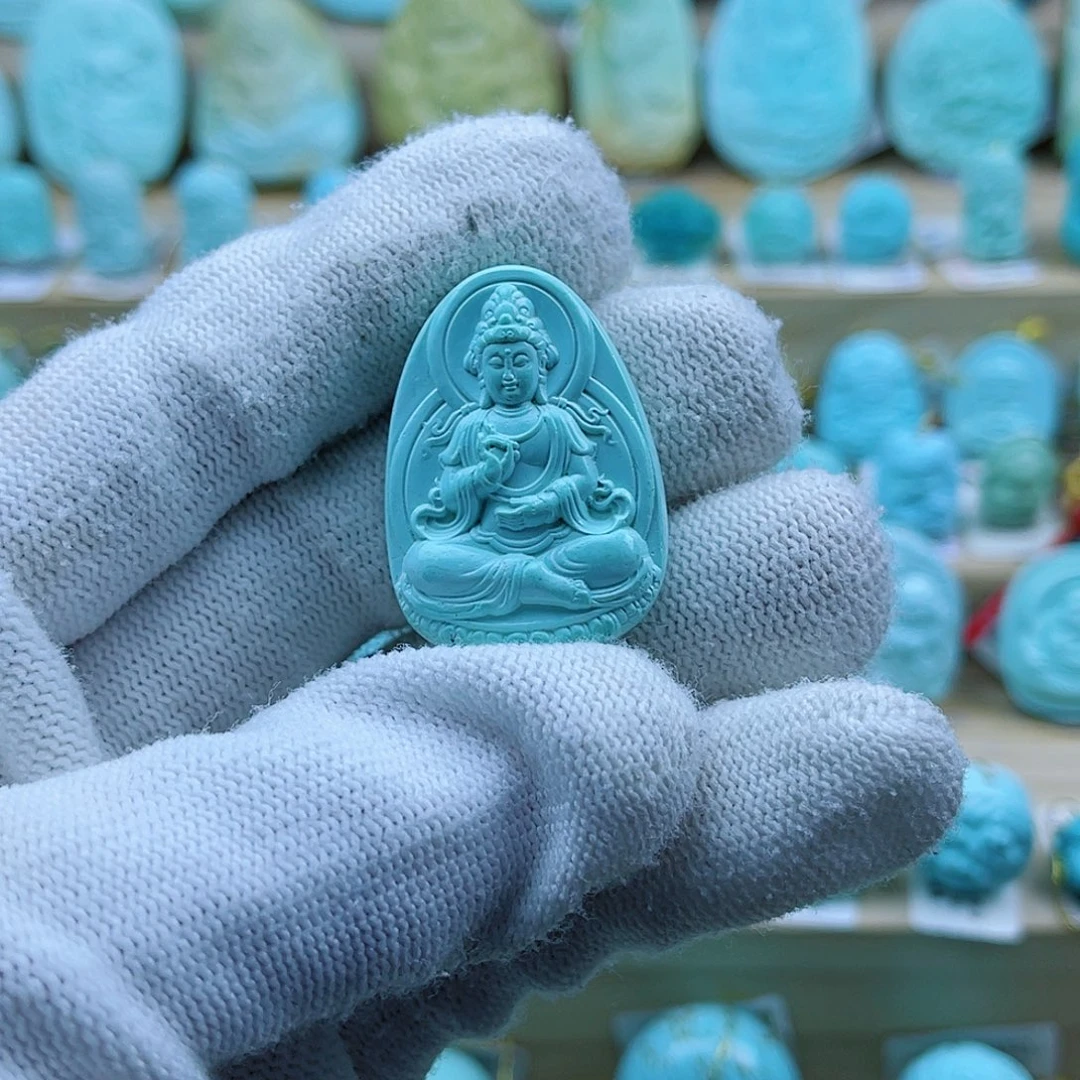 绿松石未镶嵌珠宝奇石