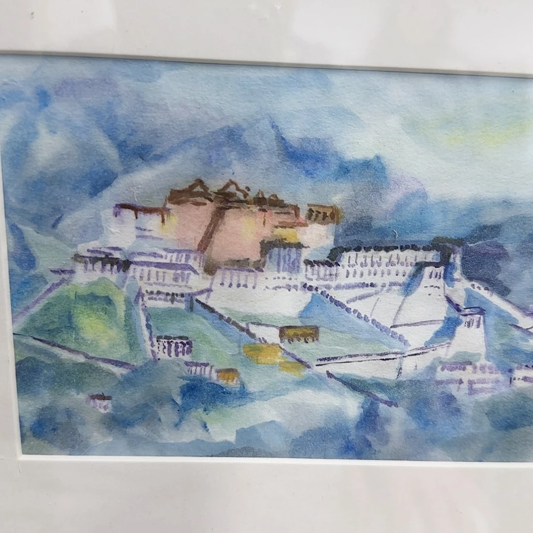 高端手绘艺术水彩