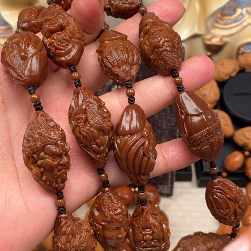 【闪购商品】橄榄核吊坠橄榄手工雕刻工艺