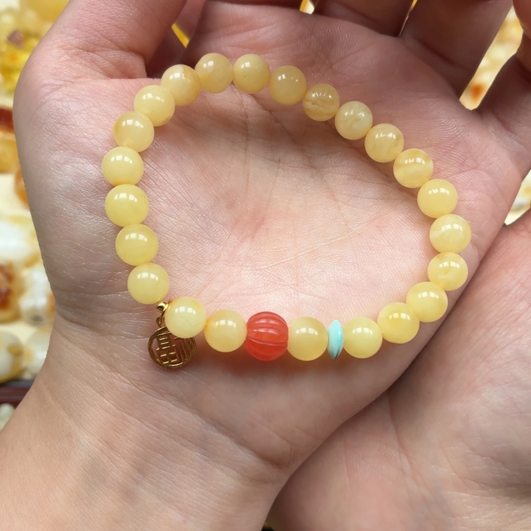 琥珀未镶嵌裸石蜜蜡