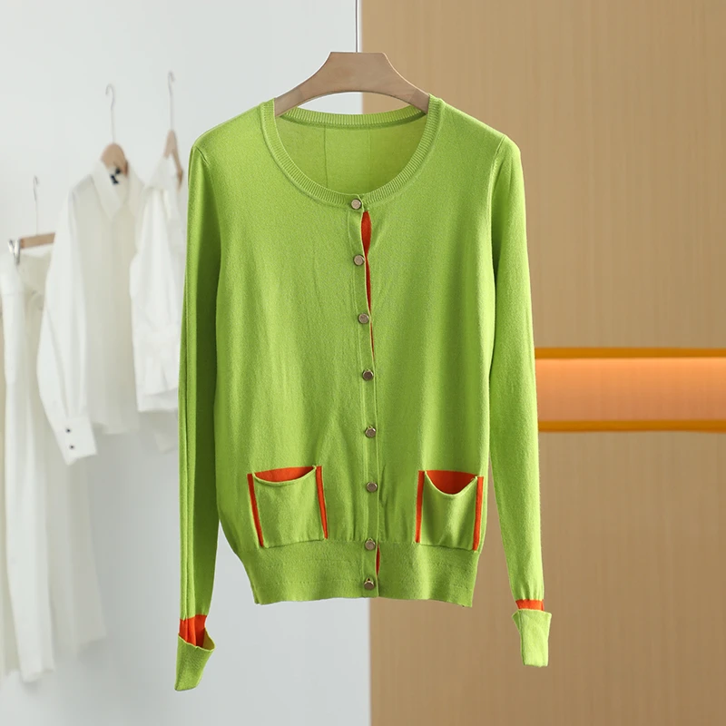 【唐长老自营】货号Y0585女装春秋新款长袖清新针织衫YL