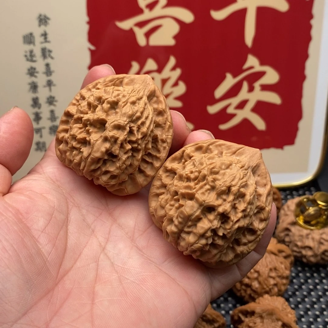 文玩核桃把件官帽