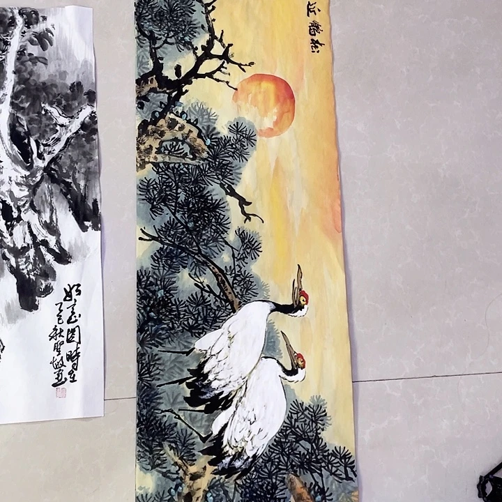 国画张圣敏先生纯手绘作品