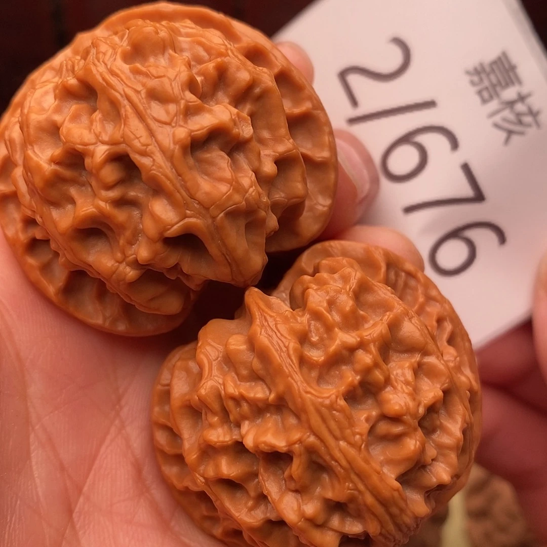 文玩核桃把件41苹果园