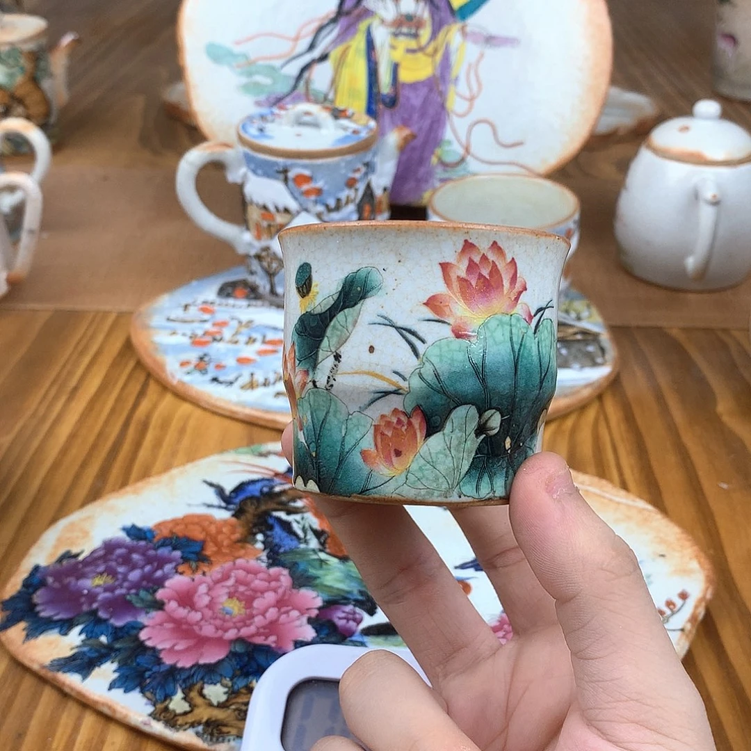 @***@杯景德镇陶瓷手作