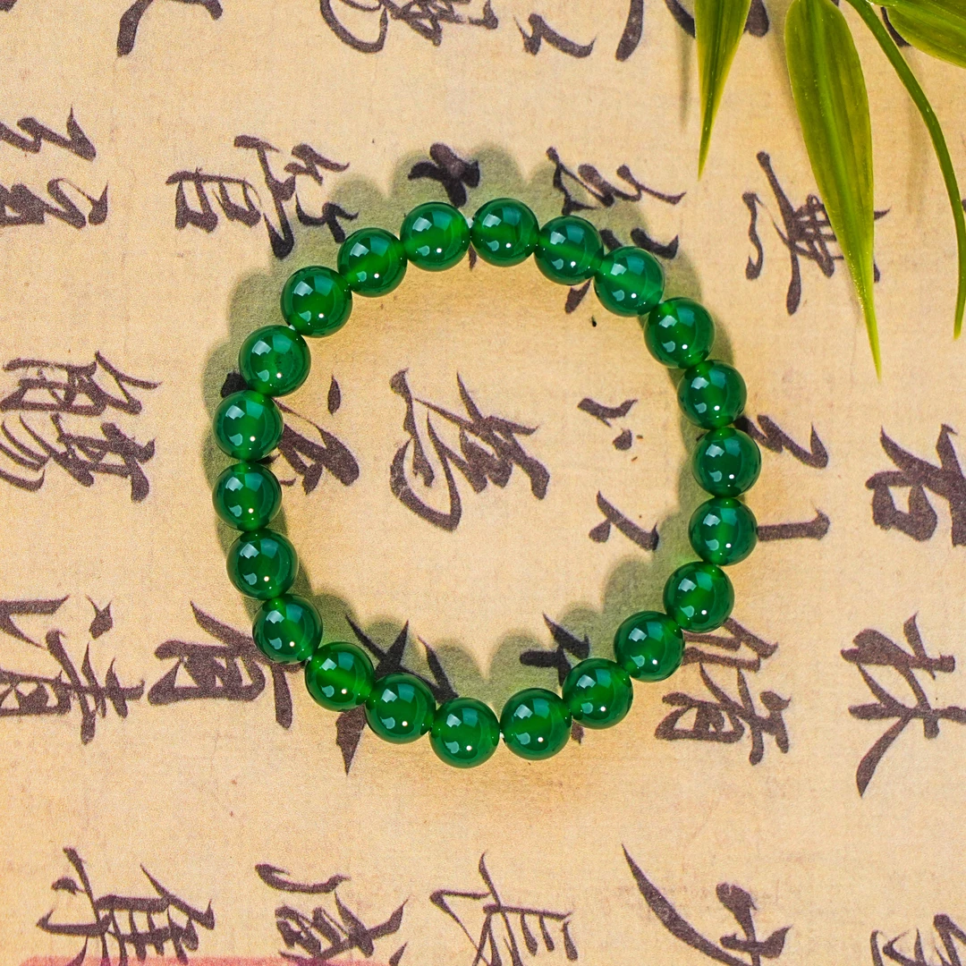 SC-047 天然绿玛瑙手串 8mm/10mm