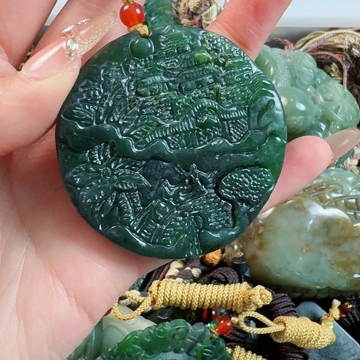 和田玉挂件未镶嵌