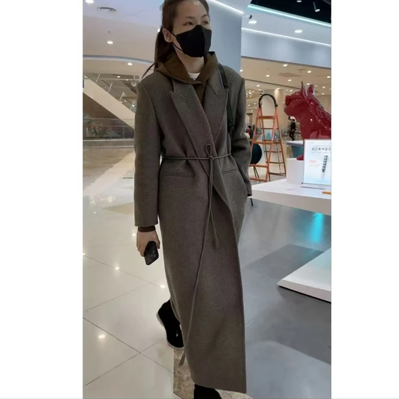 极简风松弛感大衣8077