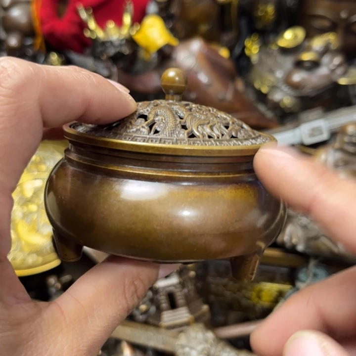 顺顺利利，铜器摆件