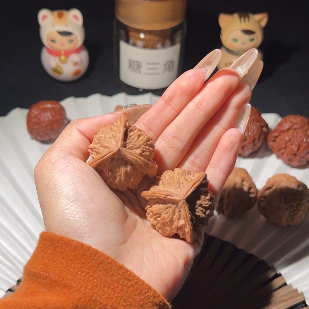 吊坠文玩核桃37+三棱