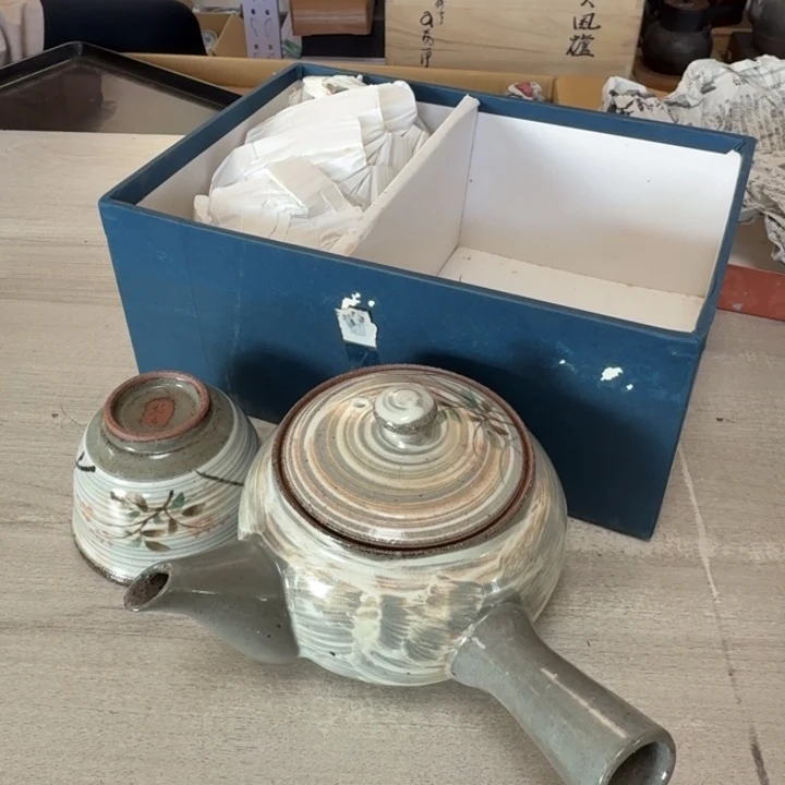 瓷片茶道具工艺品