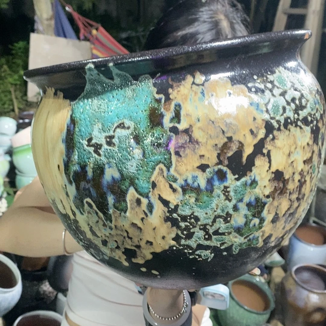 紫砂花盆正品30/25